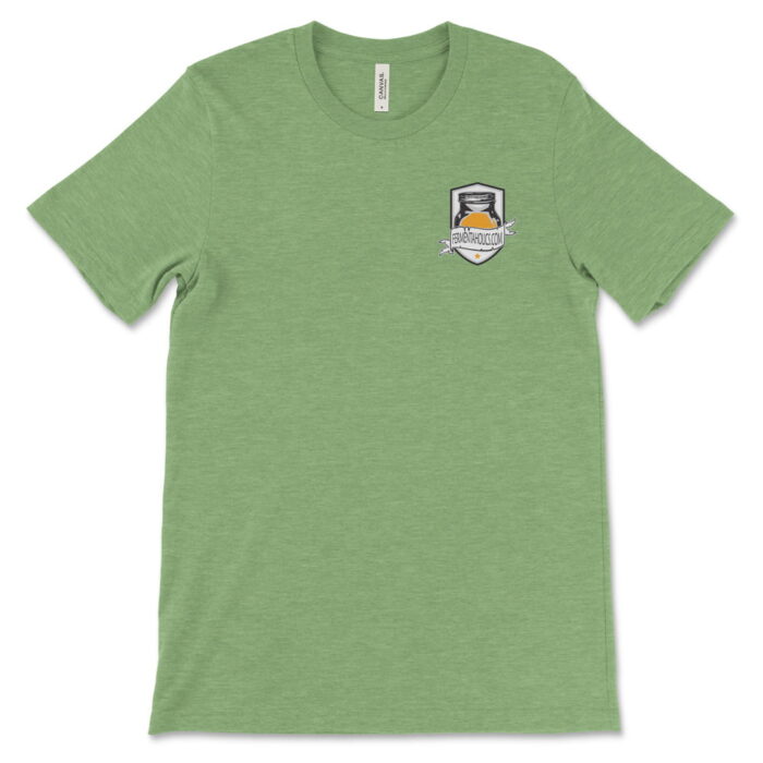 Heather Green Logo T-Shirt