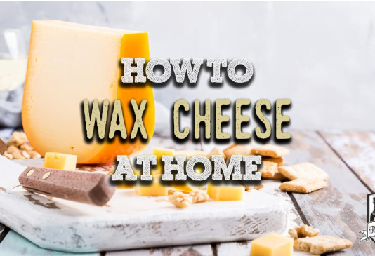 How to wax cheese at home