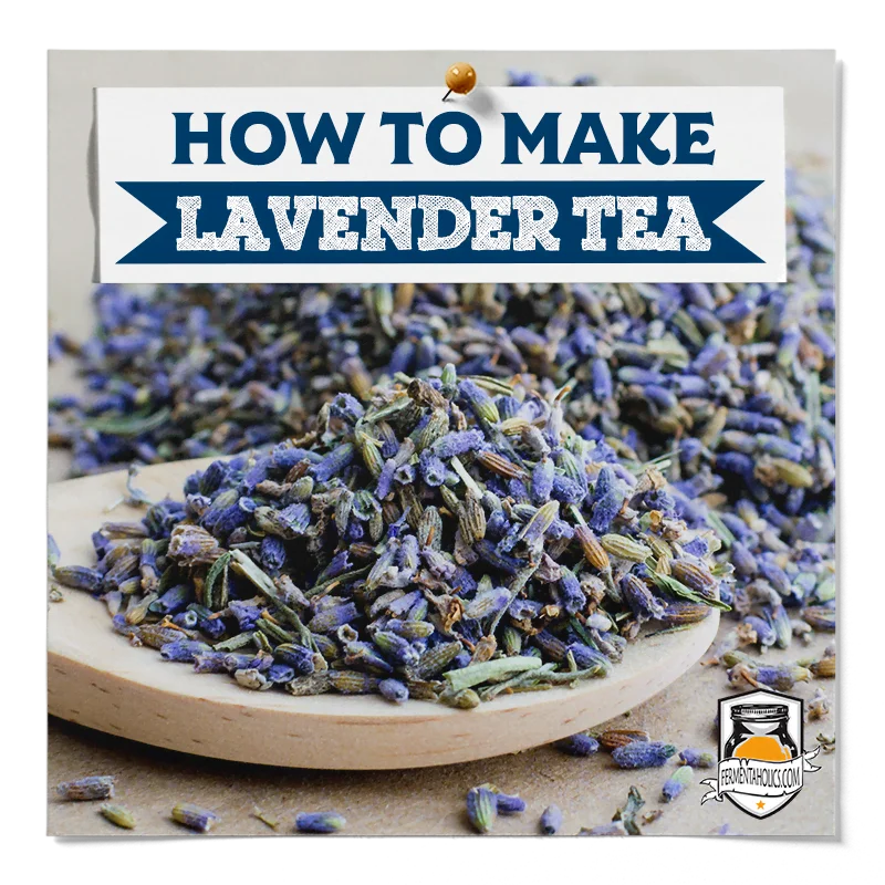 brew a cup of lavender tea