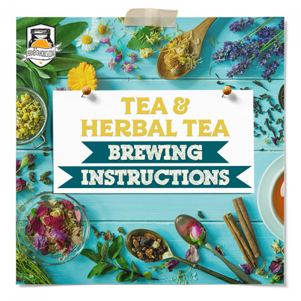 Tea Brewing Instructions Featured