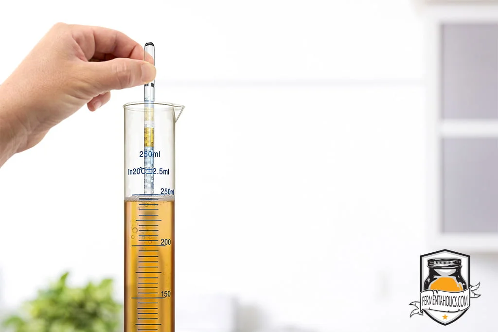 Testing Specific Gravity with a Hydrometer