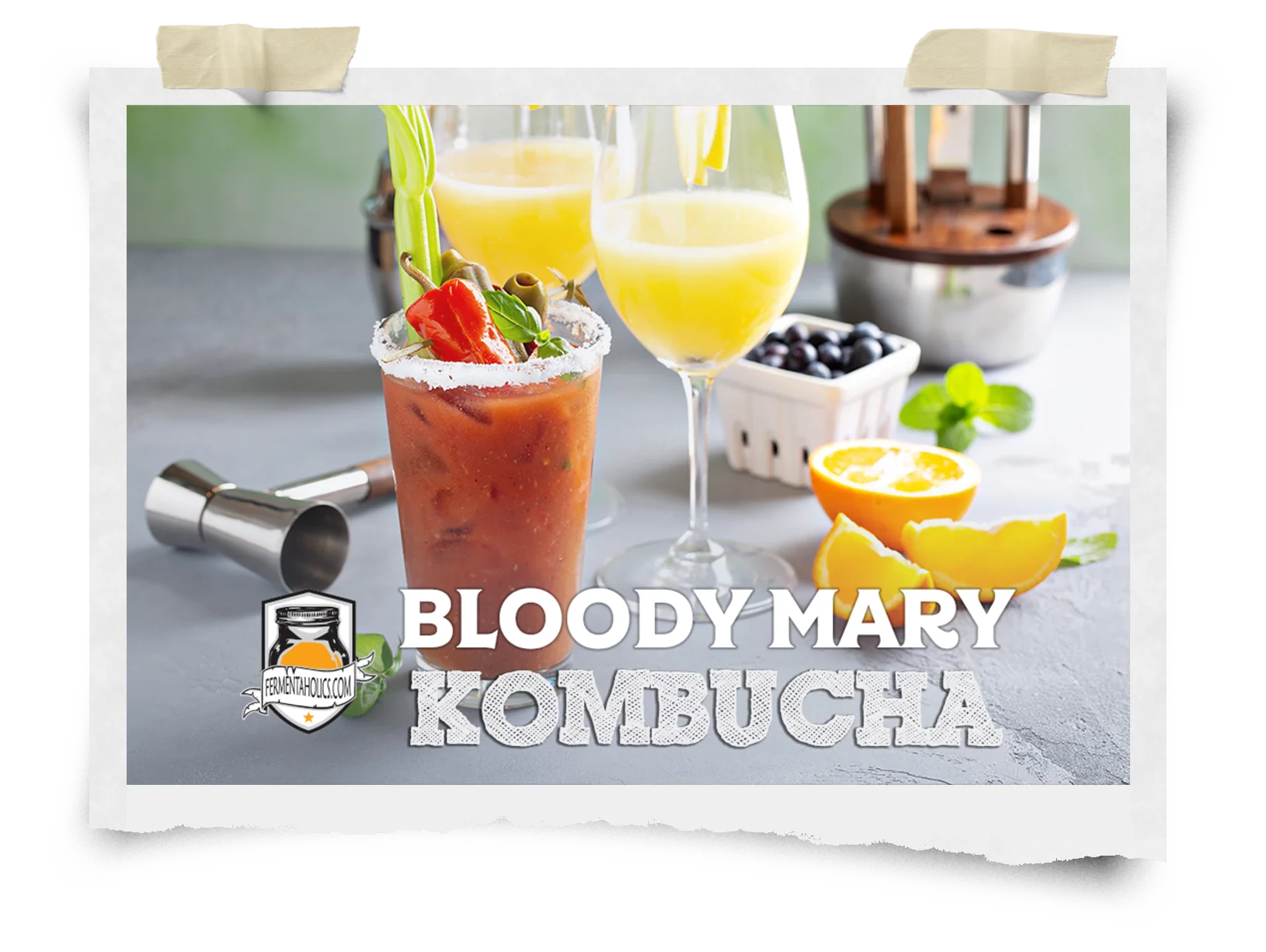 Bloody Mary Kombucha Recipe