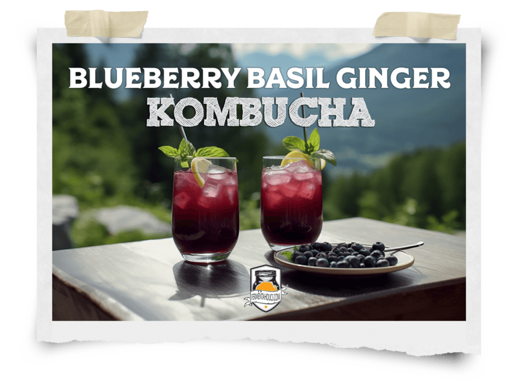 Komblueberry Bliss Kombucha Recipe