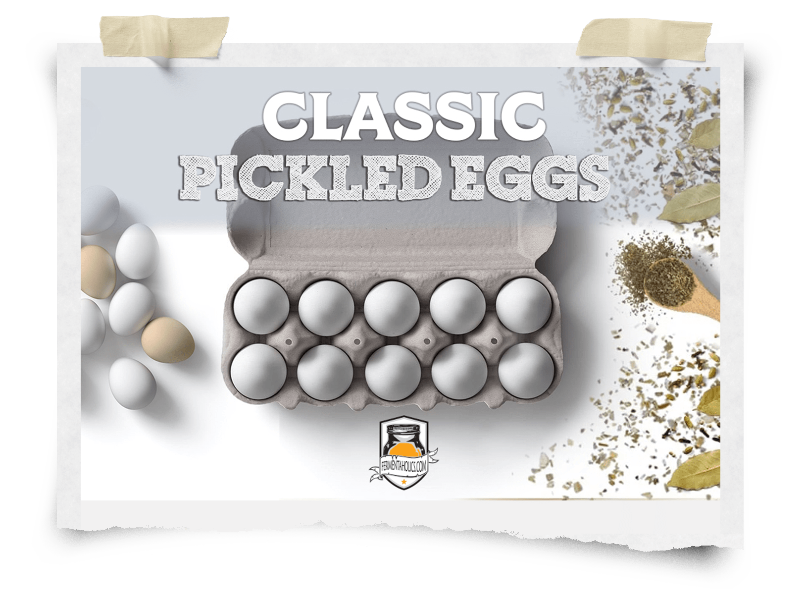 Classic Pickled Eggs Recipe