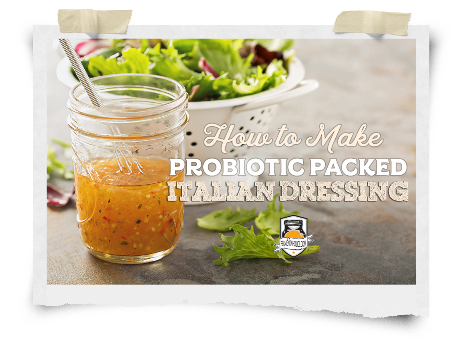 Probiotic Packed Italian Dressing