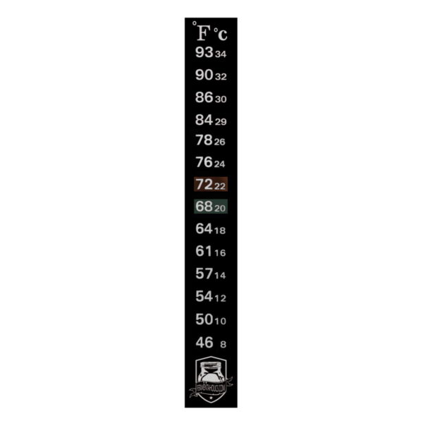 wide range thermometer strips