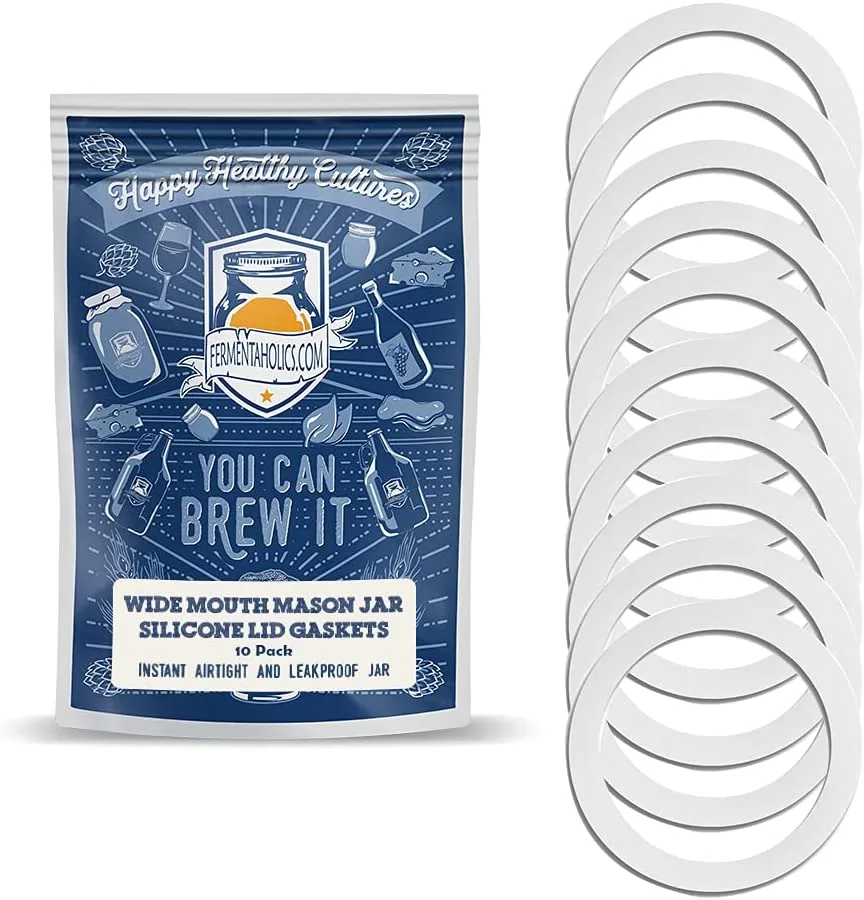 gaskets for wide mouth jars