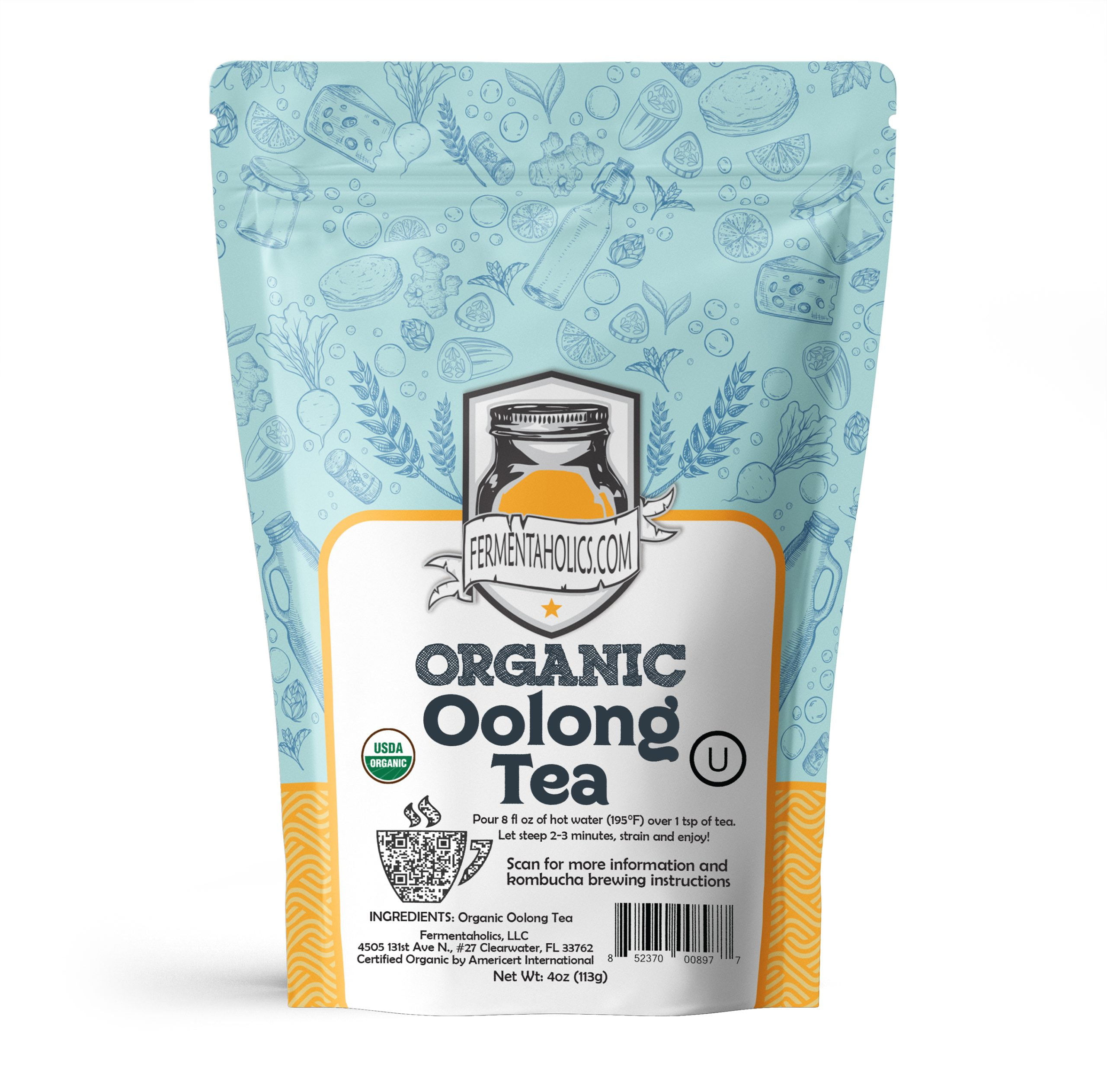 certified organic oolong tea