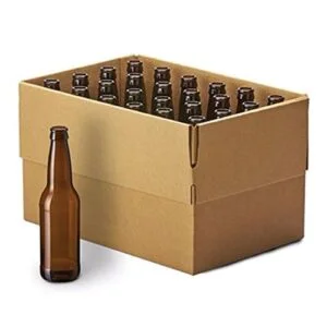 Case of 24 - 12 oz Brown Beer Bottles