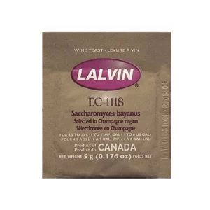 EC-1118 Lalvin Active Freeze-Dried Wine Yeast