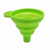 Green Collapsible Silicone Bottling Funnel