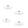 Wide Mouth Mason Jar Fermenting Grommeted Lids - 4 Pack