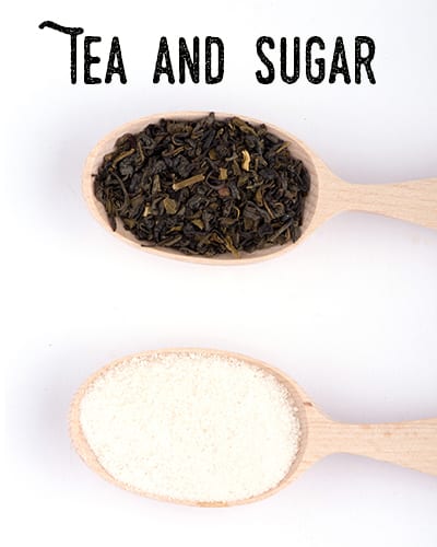 Brewing Kombucha Tea and Cane Sugar