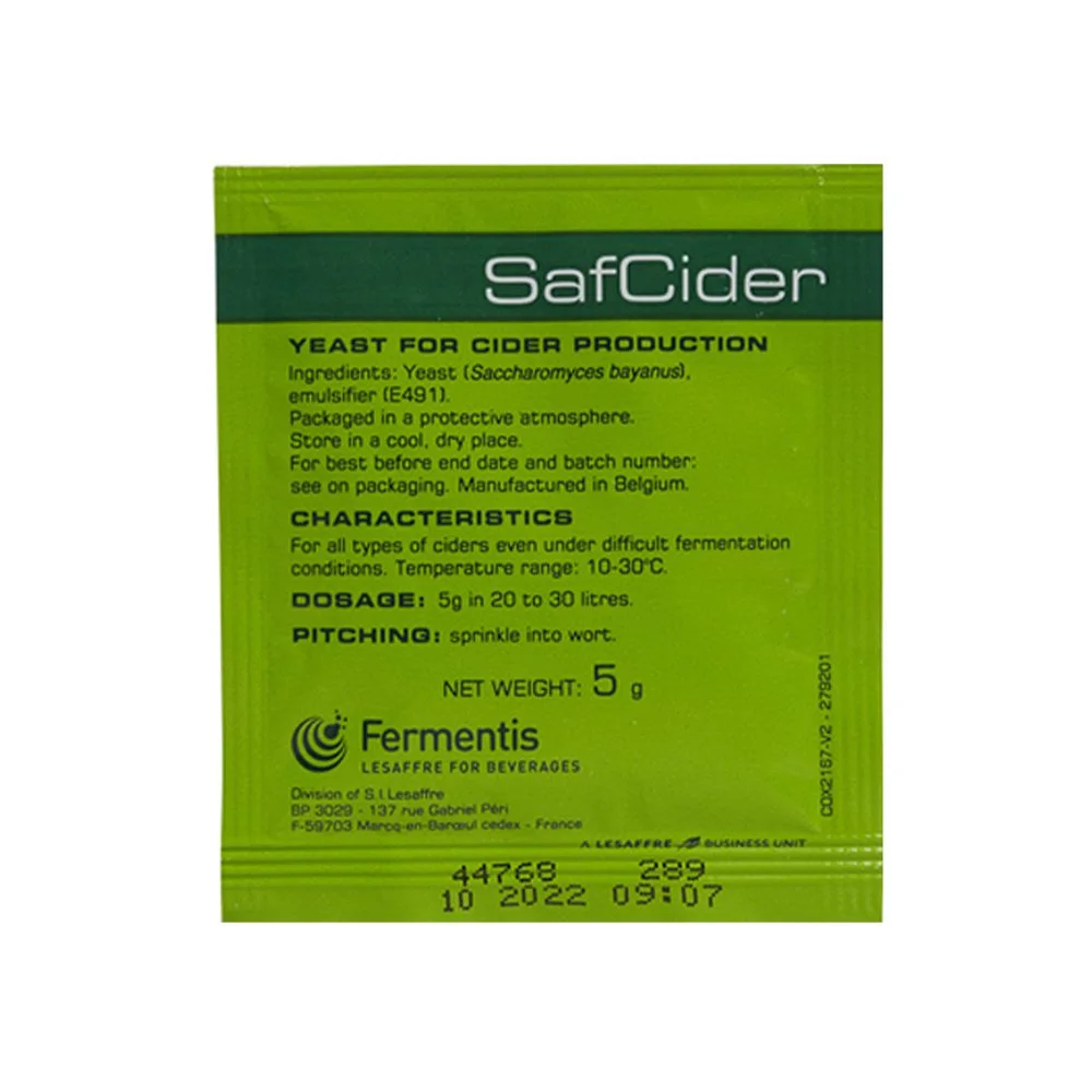 Safcider Cider Yeast