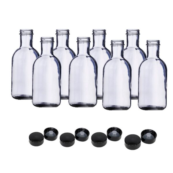 Kombucha Round Glass Boston Bottles - 6 units 16 oz – Revital
