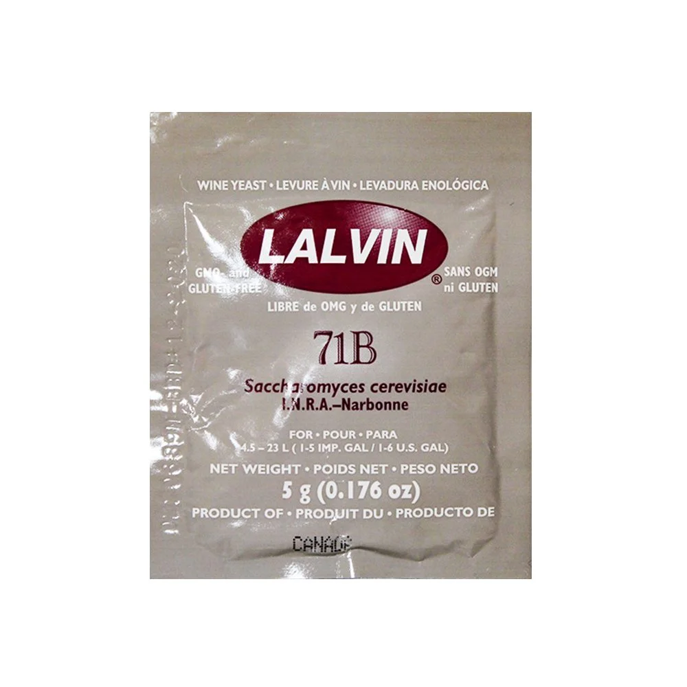 Lalvin 71B-1122 Wine Yeast 5 g