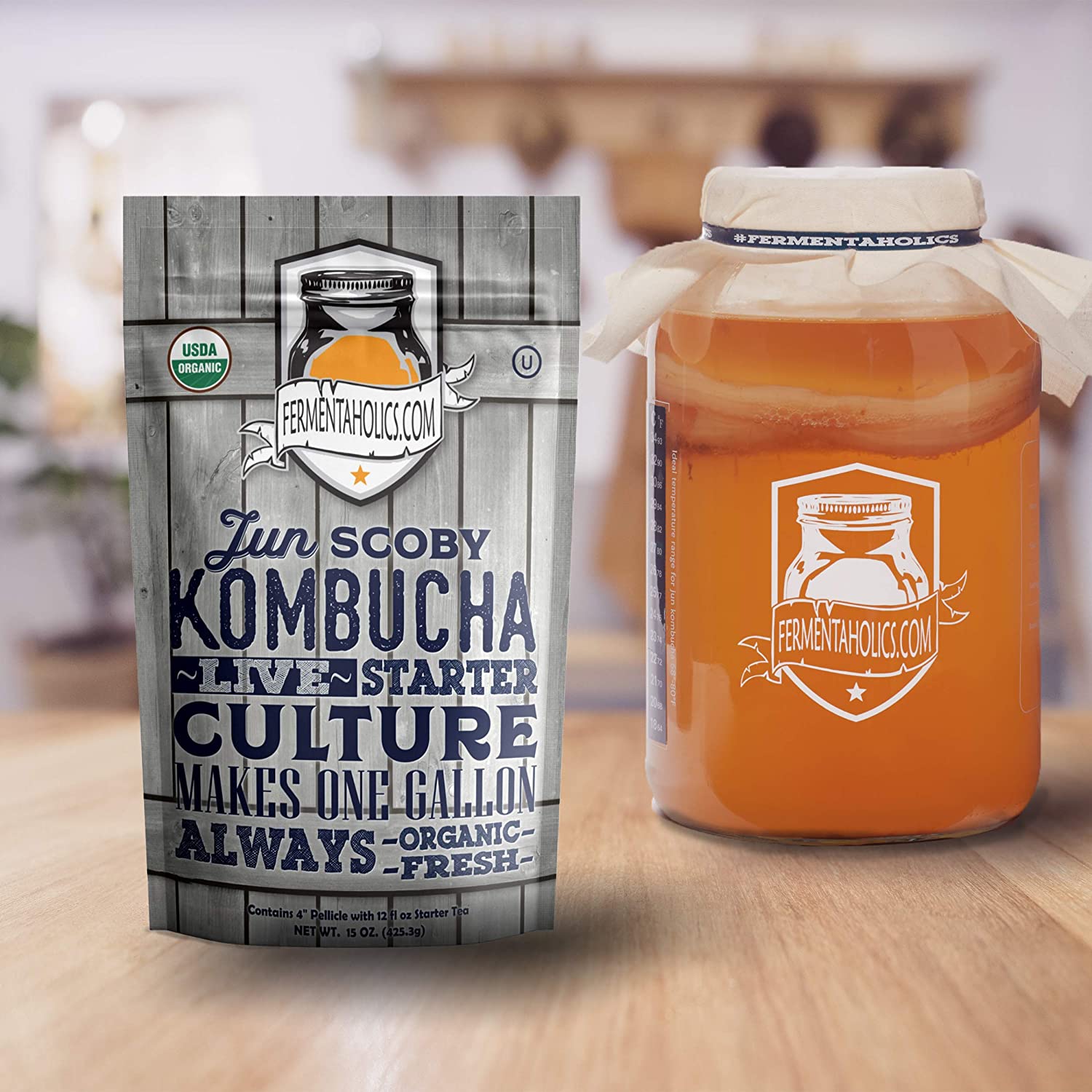 How To Brew Jun Kombucha Tea