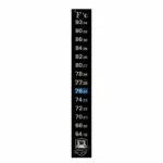 Adhesive Temperature Strip for Fermenters