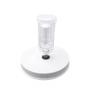 Airtight Gallon Jar lid With 3 Piece Airlock