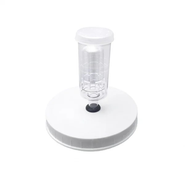 Airtight Gallon Jar lid With 3 Piece Airlock