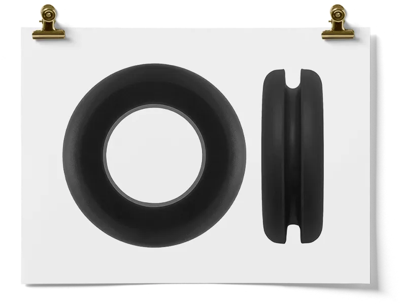 Black Rubber Grommet