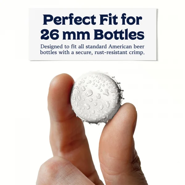 White Bottle Caps