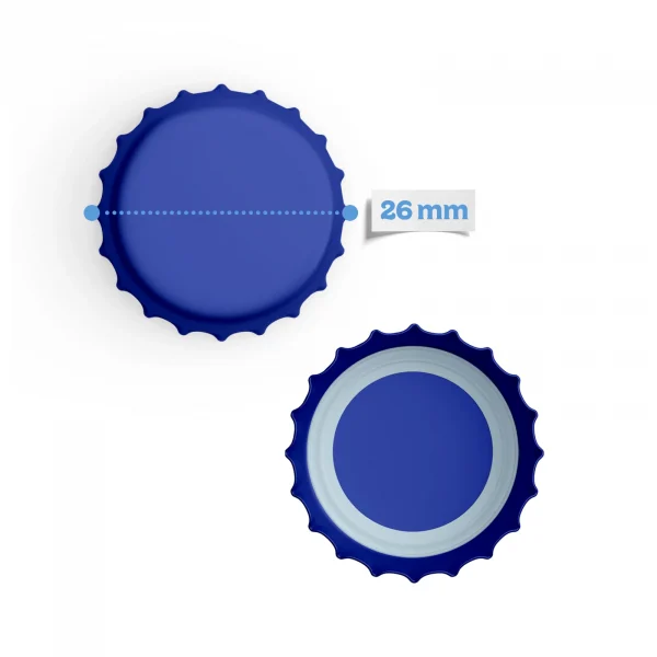 Bottle Cap Blue