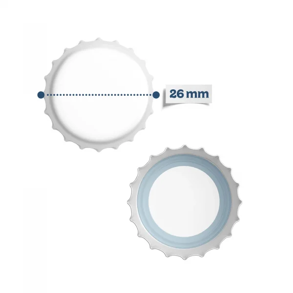 Bottle Cap White