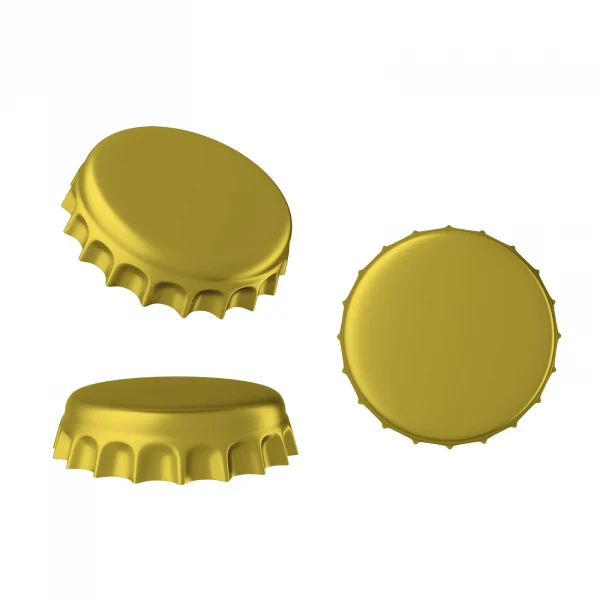 Gold Bottle Caps