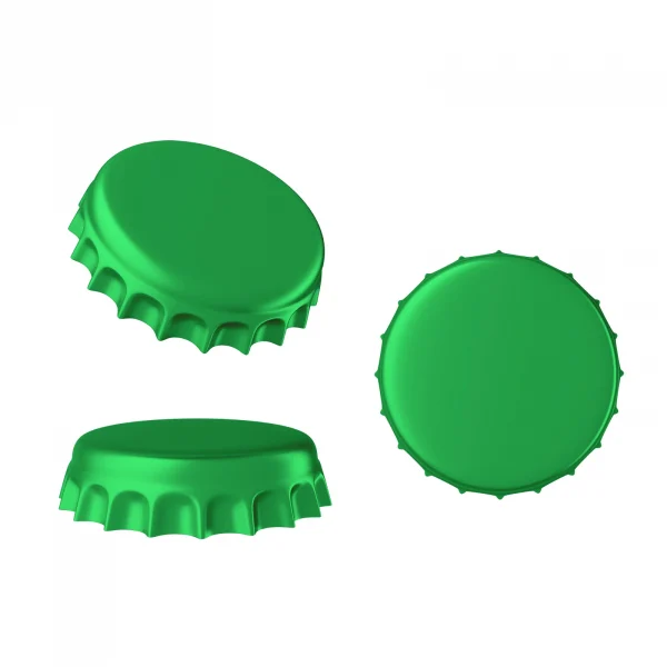 Green Bottle Caps