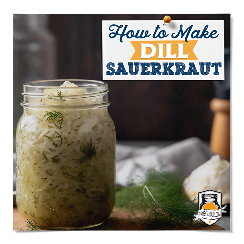 How to Make Dill Sauerkraut