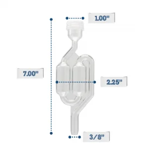 S-Airlock for Gallon Lid