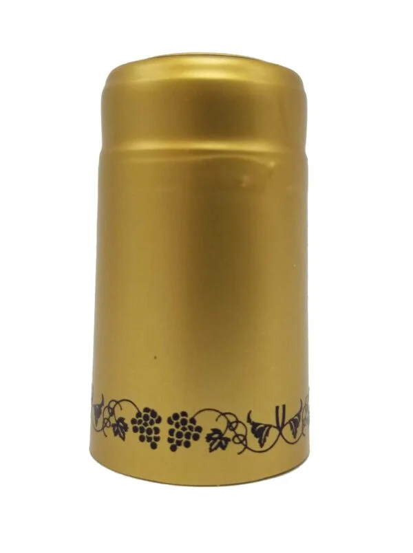 Gold Wine Bottle Pvc Shrink Caps