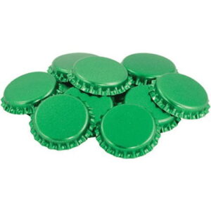 Green Bottle Caps