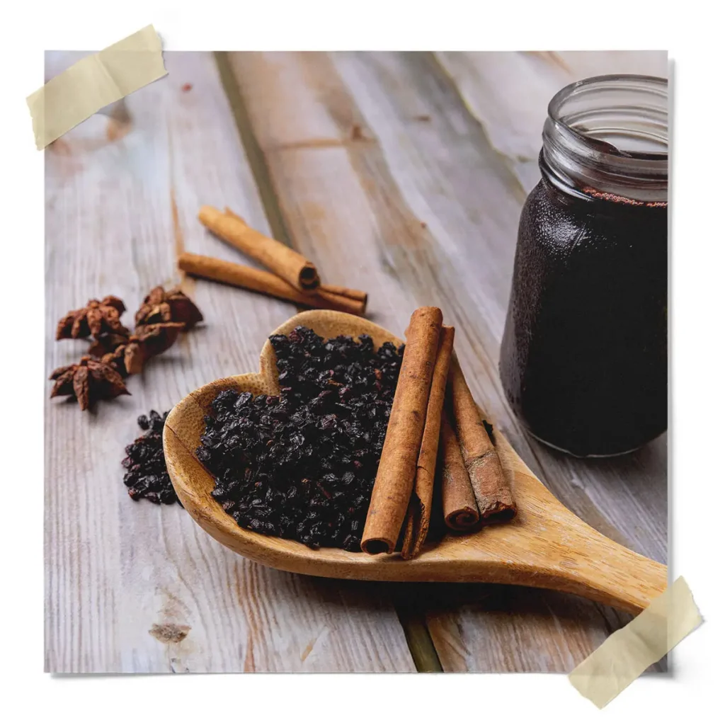 Dried Organic Elderberries