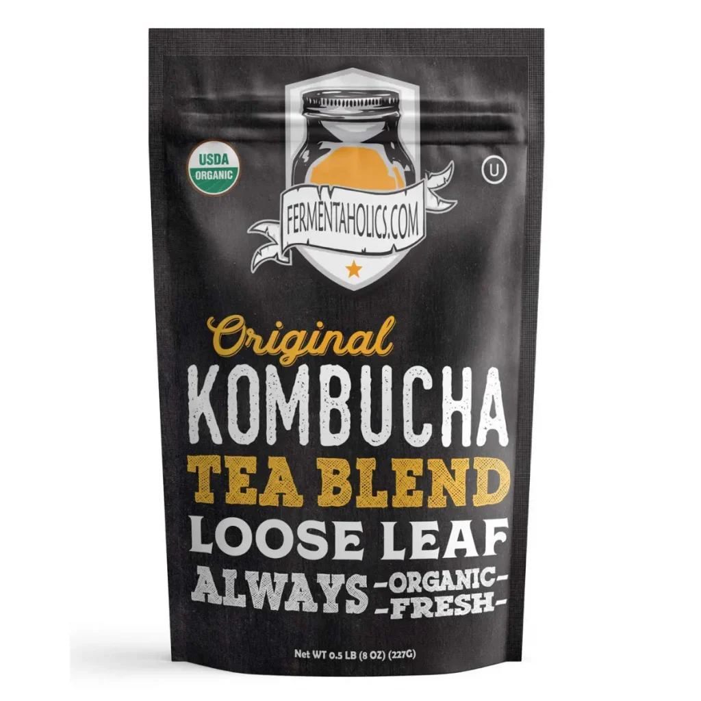Organic Kombucha Loose Leaf Tea Blend