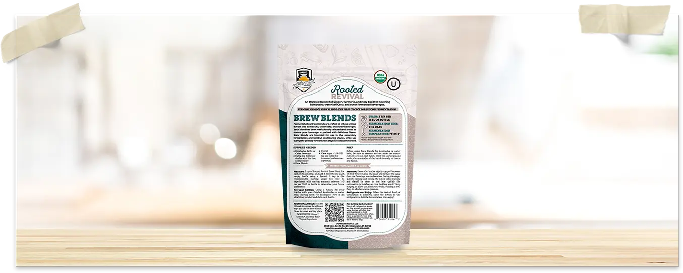 Rooted Revival Second Ferment Flavor
