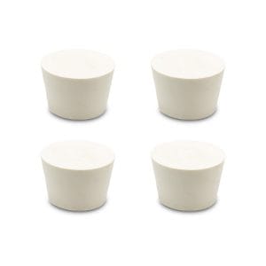 Solid Rubber Stopper - 4 Pack