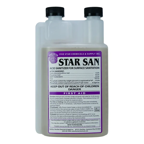 Star San Sanitizer 32 oz