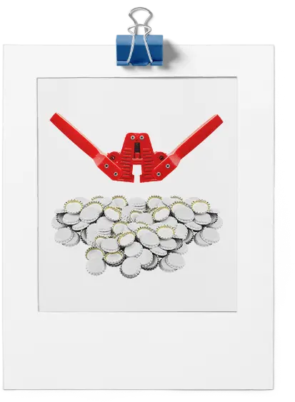 White Bottle Caps For Home Brewing