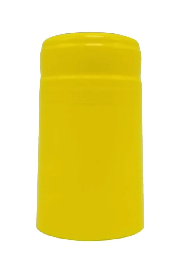 Yellow Wine Bottle Pvc Shrink Caps