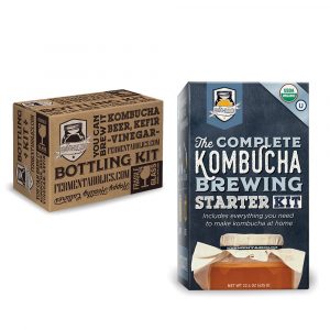 Complete Kombucha Brewing Kit + Bottling Kit