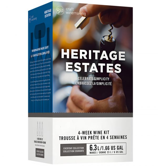 Heritage Estates Pinot Grigio Wine Making Kit