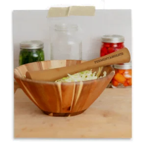 Wooden Tamper for Fermentation