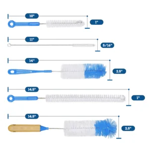 Bottle Cleaning Brush Set