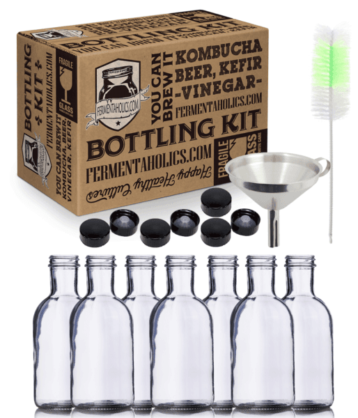 stout bottles kombucha kefir