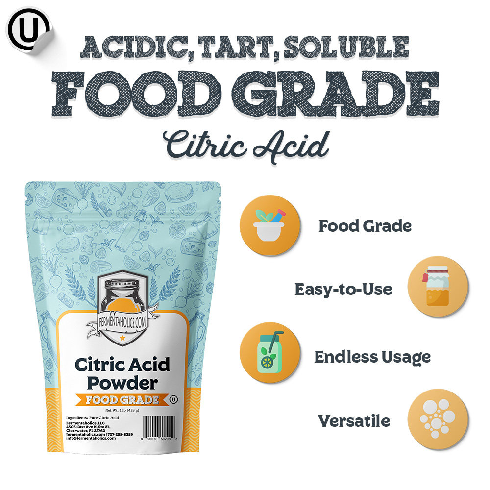 food grade citric acid powder