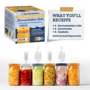 Fermentation Lids for Mason Jars