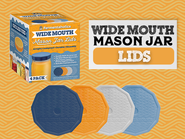 lids for wide mouth mason jars