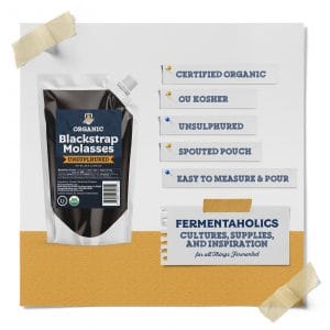 Black Strap Molasses - 20 oz